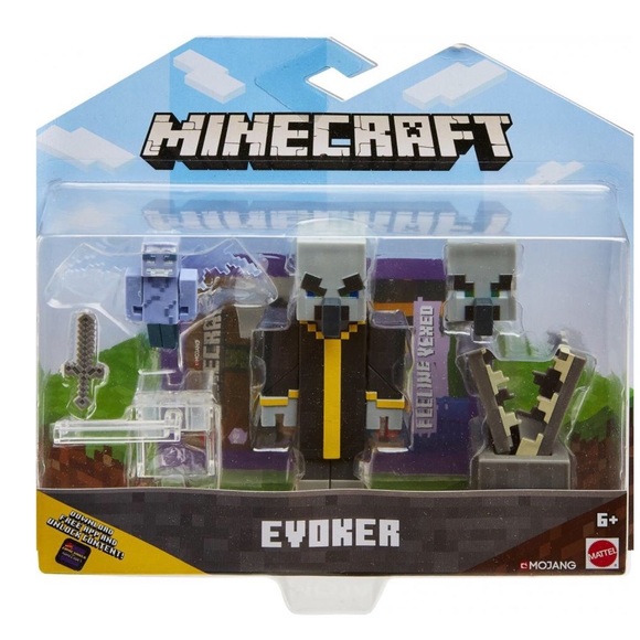 Mattel Other - 5/$25 SALE NEW Minecraft Evoker Figure